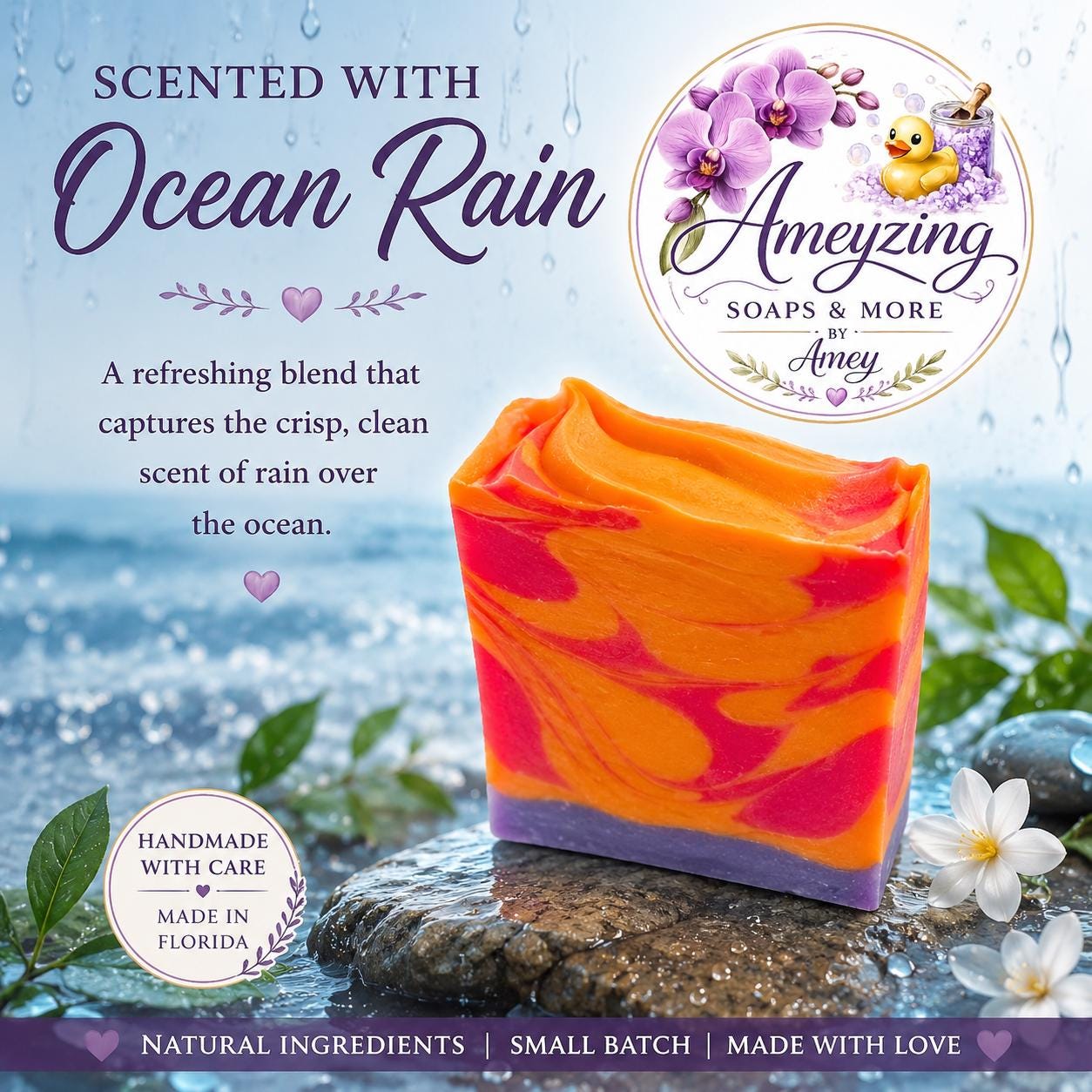 Sunset Tides Handmade Soap