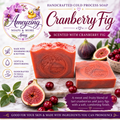 Cranberry Fig Handcrafted Cold Process Soap