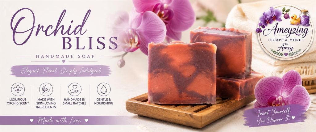 Orchid Bliss Handcrafted Soap