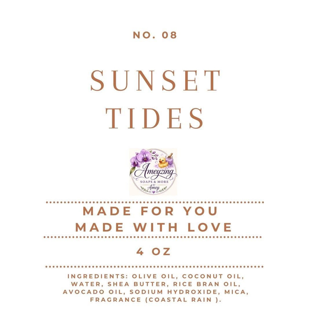 Sunset Tides Handmade Soap