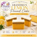 Grandma’s Lemon Pound Cake handmade soap