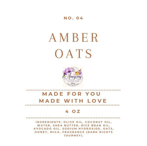 Amber Oats Handcrafted Soap