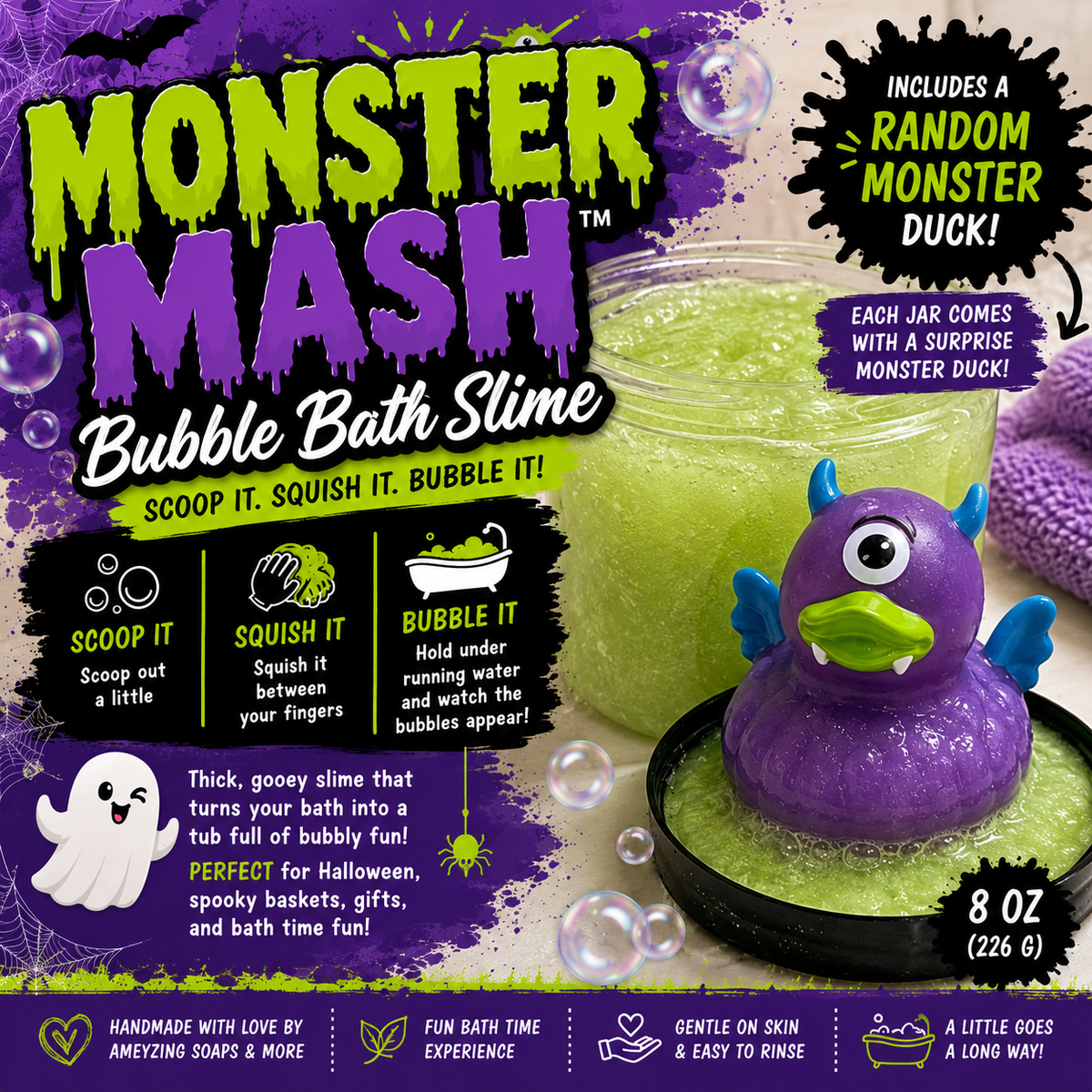 Bubble Bath Slime