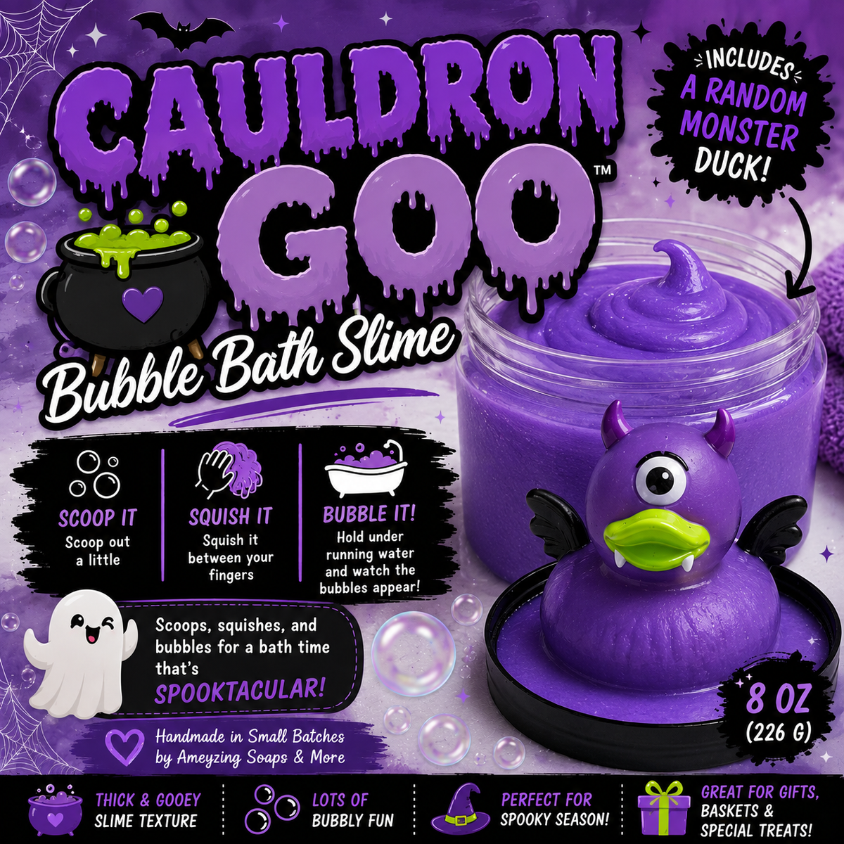 Bubble Bath Slime