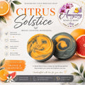 Citrus Solstice Handmade Cold Process Soap