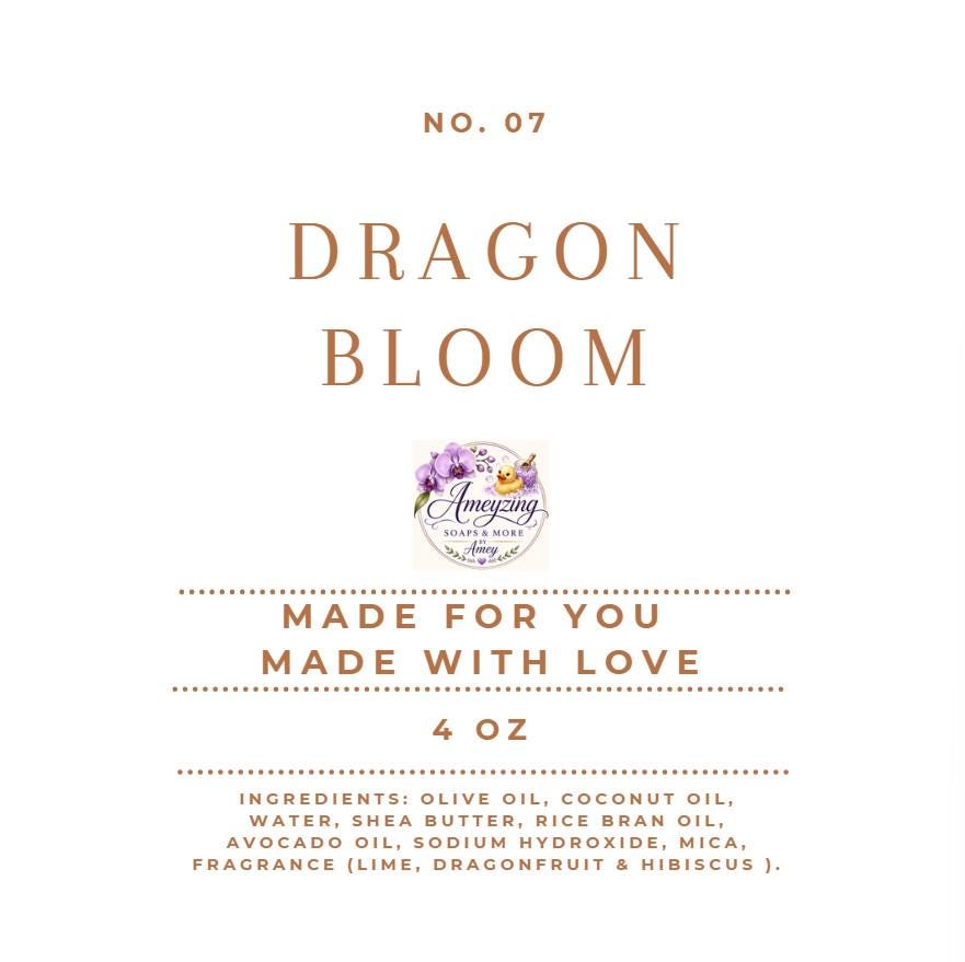 Dragon Bloom Handmade Soap