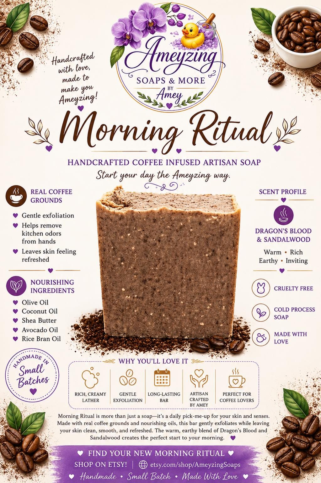 Morning Ritual HANDMADE SOAP