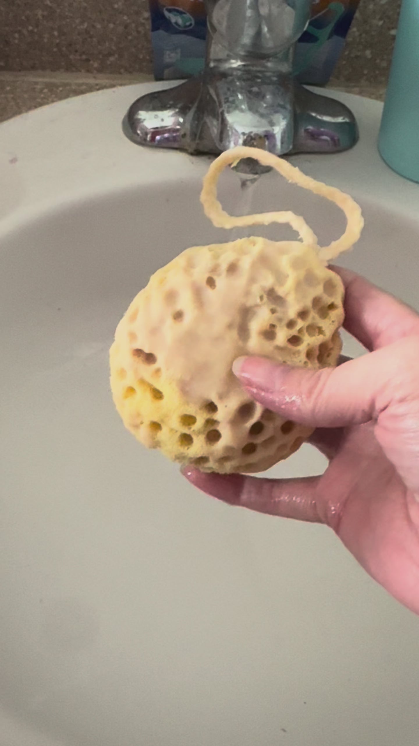 Suds & Scrub™ Soap Sponge Handcrafted Cold Process Soap-Infused Bath Sponge